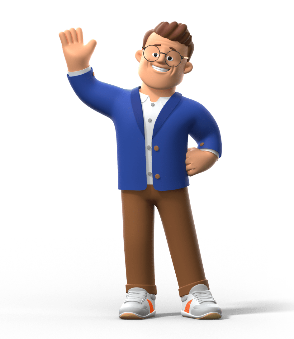 Mr. Reset, mascot of mrreset.com.